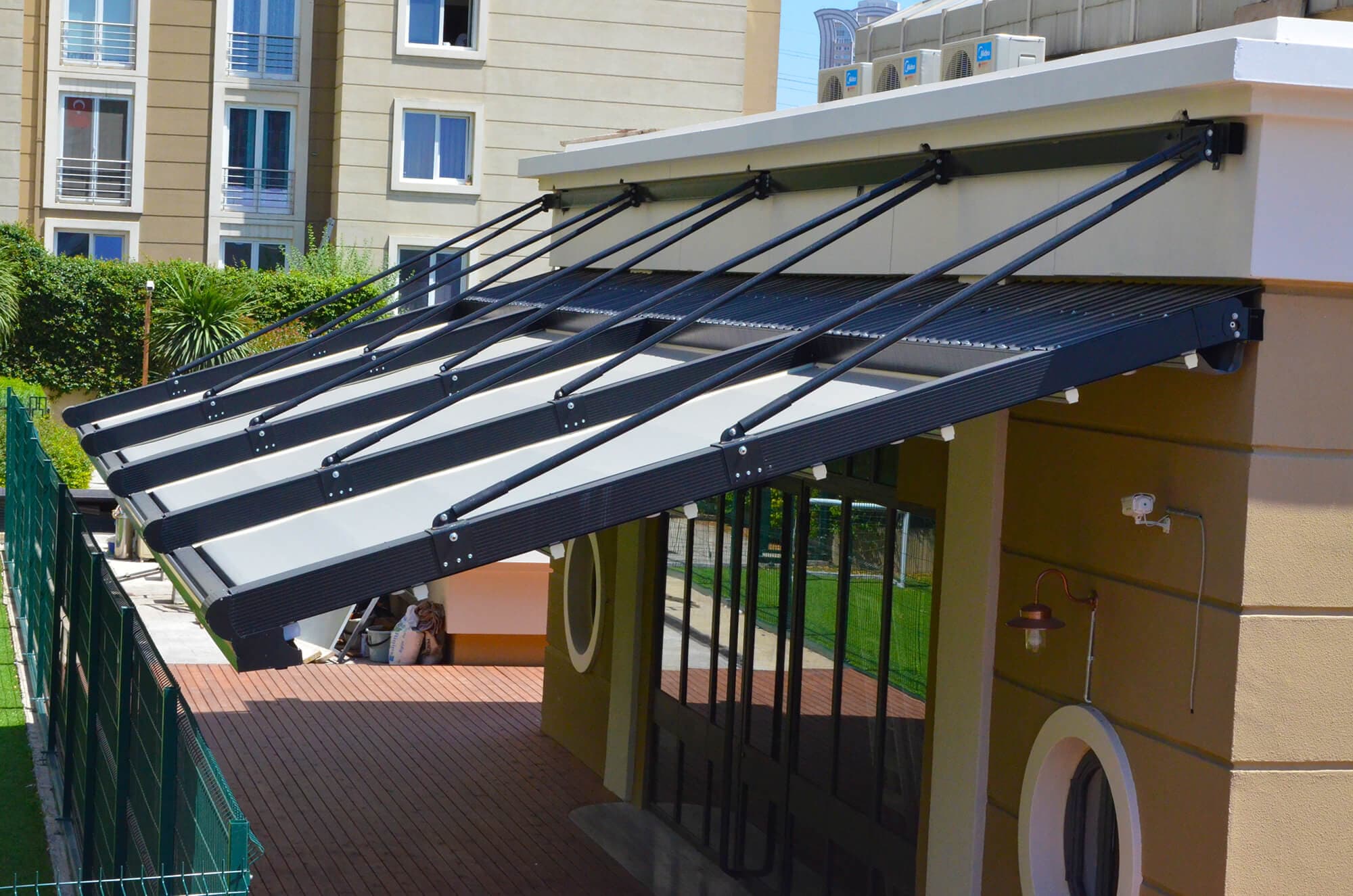 Suspended Pergola
